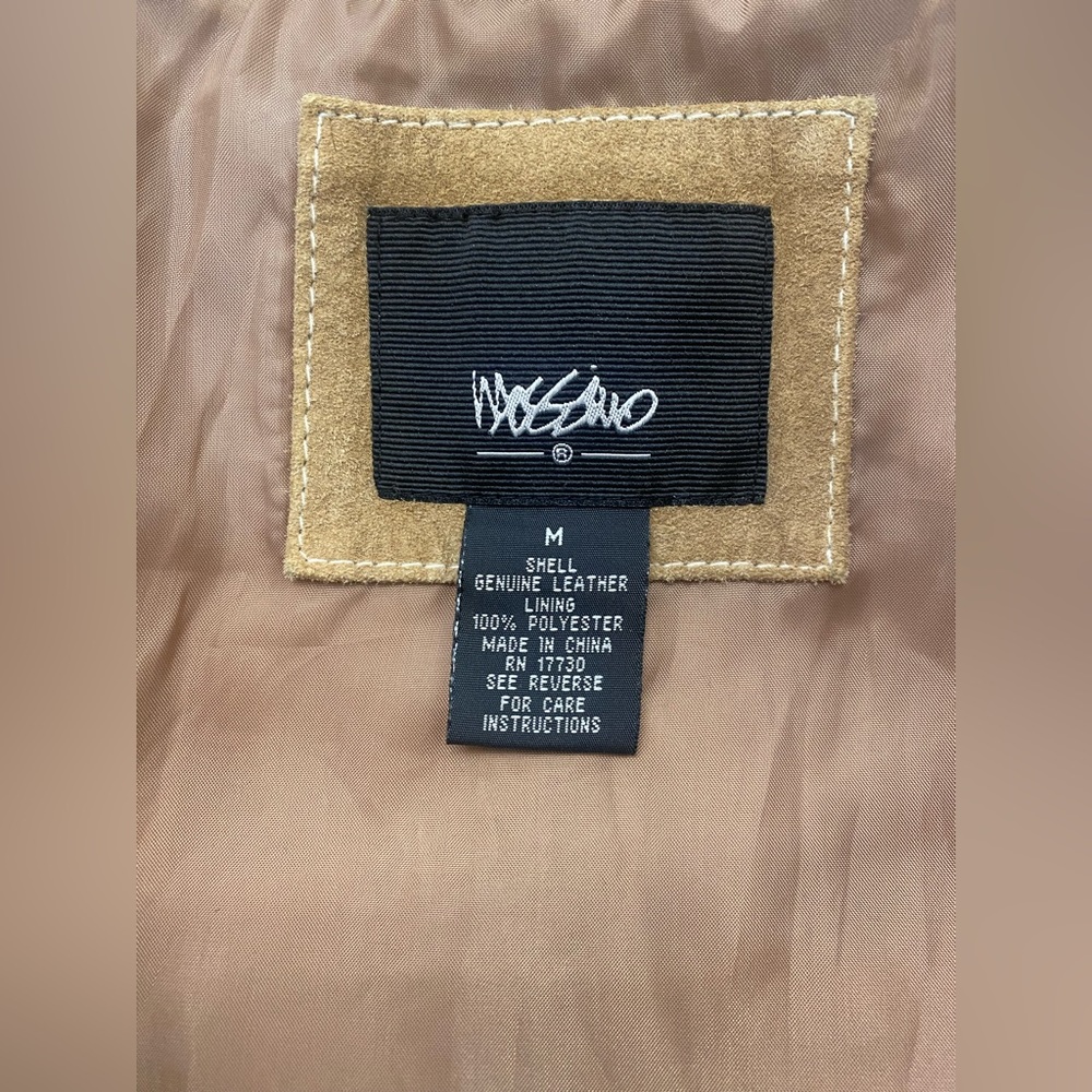 Mossimo Tan Leather Jacket - image 3